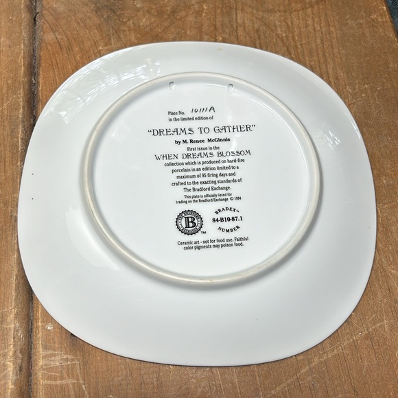 VTG Numbered plate, In the limited edition of “Dreams to Gather” 1st issue - Picture 3 of 4